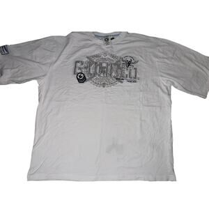 Vintage Y2K G-Unit "Heavy Weight" White T-Shirt - Men's Size 2XL